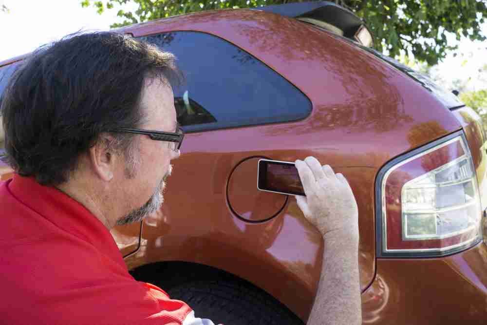 document vehicle damage