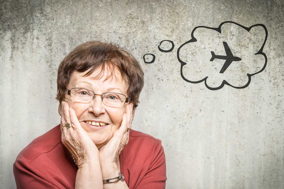 Senior snowbird thinking about flying south instead of driving - snowbird car shipping