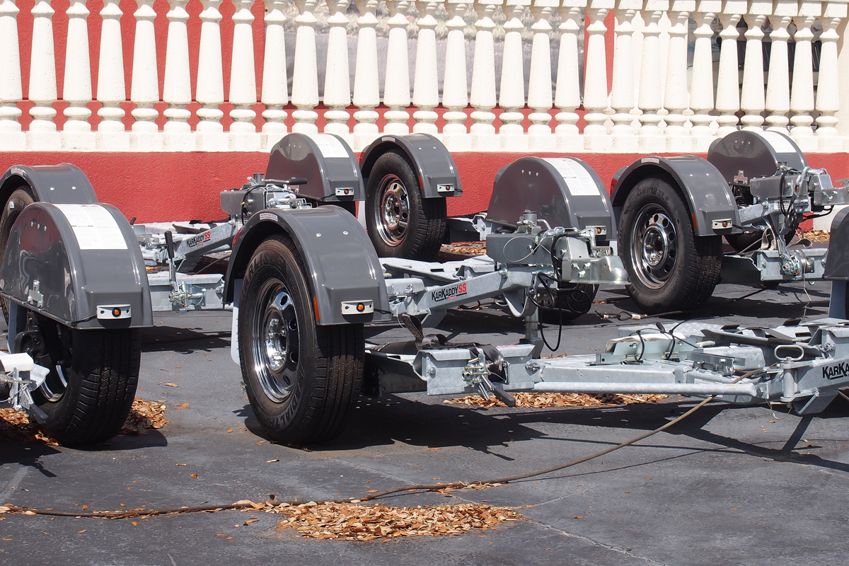photo of rental car dollies