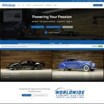 Worldwide Auctioneers website screenshot